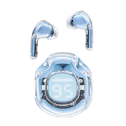 Handsfree Bluetooth Acefast T8, TWS, Sininen