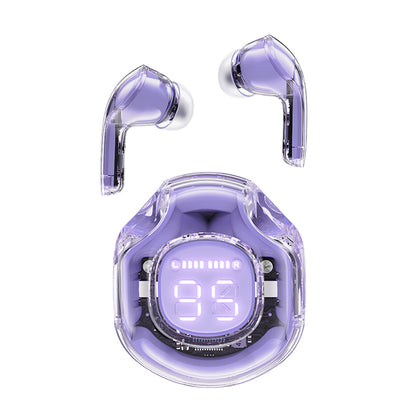 Handsfree Bluetooth Acefast T8, TWS, Violetti