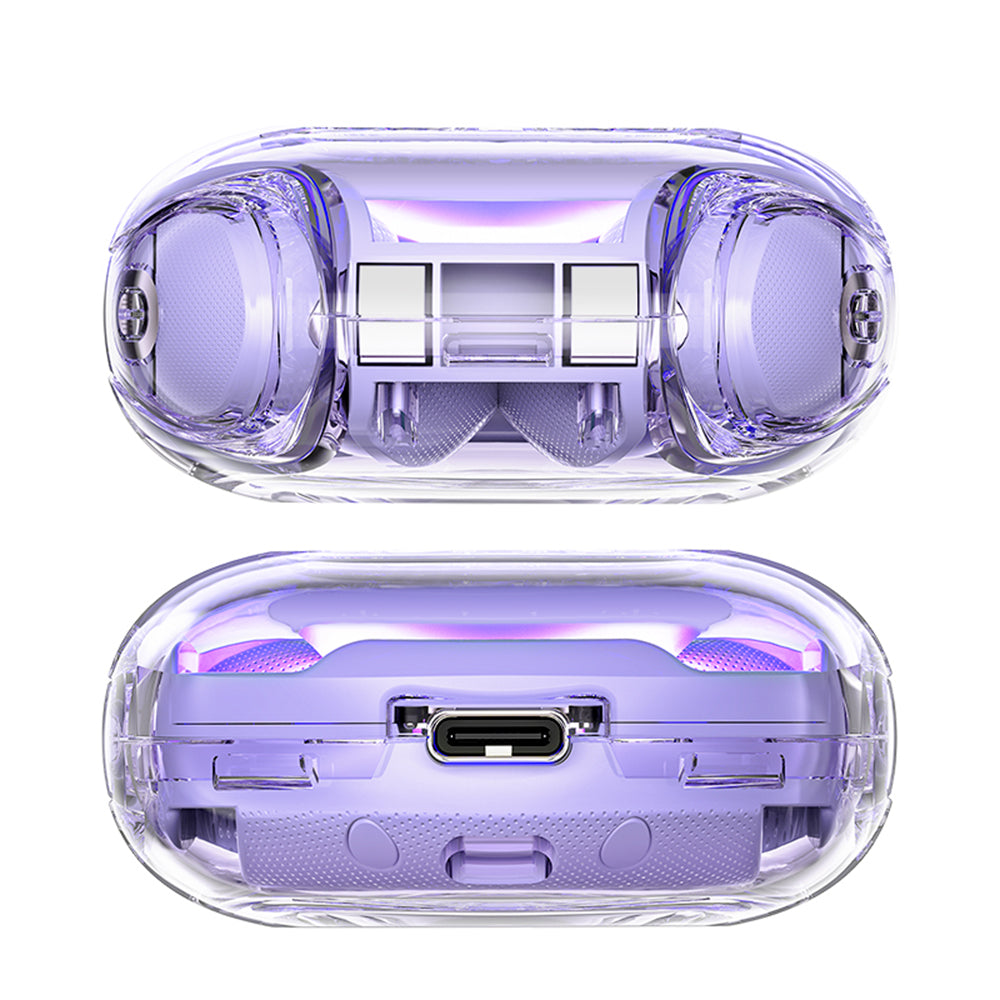 Handsfree Bluetooth Acefast T8, TWS, Violetti