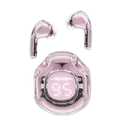 Handsfree Bluetooth Acefast T8, TWS, Pinkki