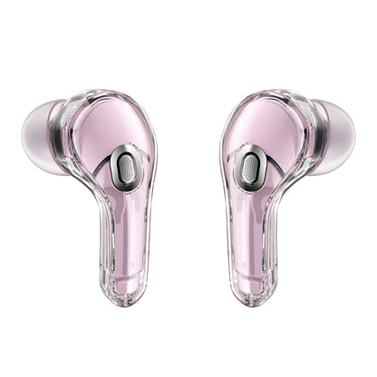 Handsfree Bluetooth Acefast T8, TWS, Pinkki