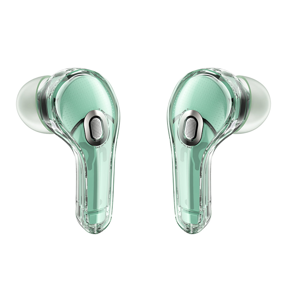 Handsfree Bluetooth Acefast T8, TWS, Vihreä