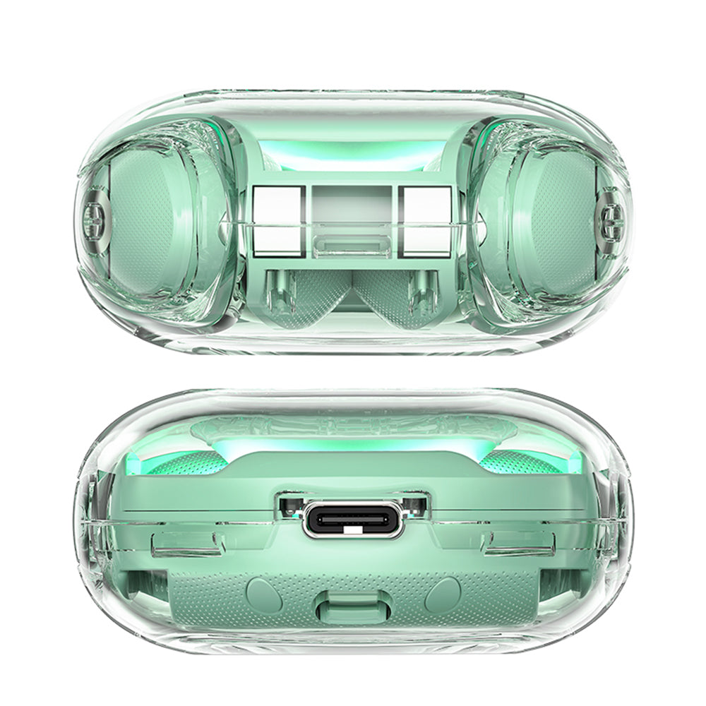 Handsfree Bluetooth Acefast T8, TWS, Vihreä