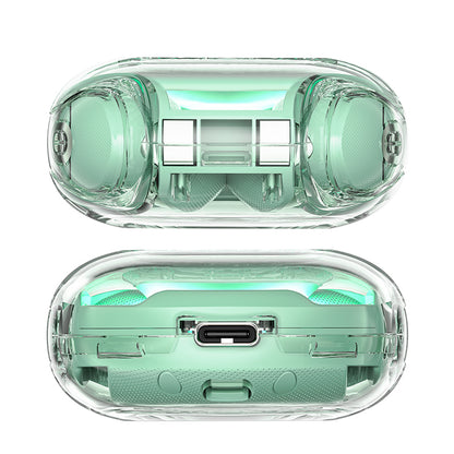 Handsfree Bluetooth Acefast T8, TWS, Vihreä