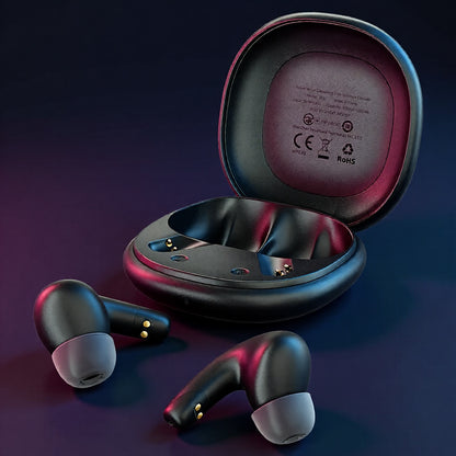 Handsfree Bluetooth Acefast W3, TWS, ANC, Musta