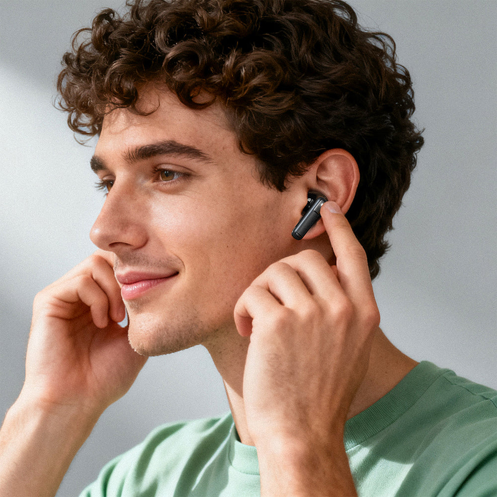 Handsfree Bluetooth Acefast W7, TWS, Valkoinen