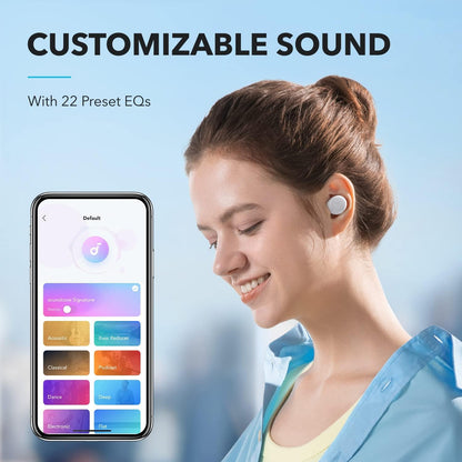 Handsfree Bluetooth Anker SoundCore A25i, TWS, Valkoinen A3948G21