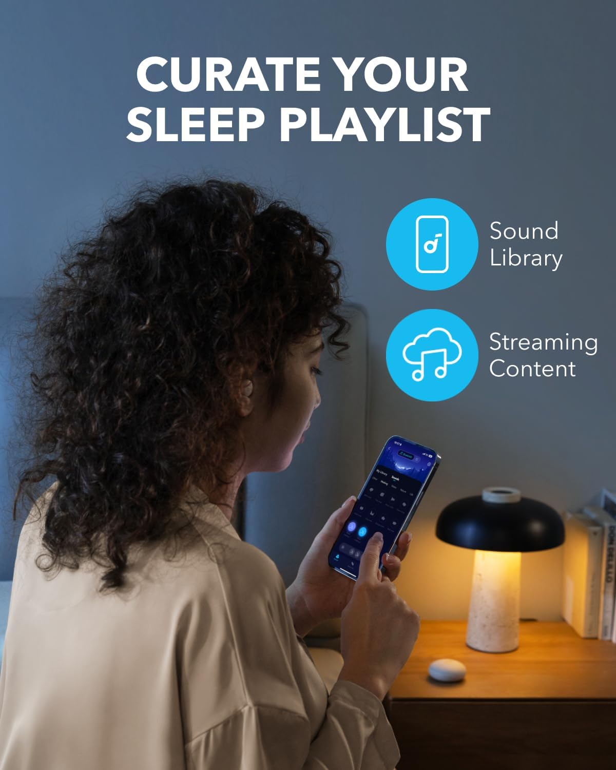 Bluetooth Handsfree Bluetooth Anker SoundCore Sleep A20, TWS, valkoinen A6611G21 