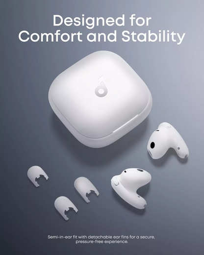 Handsfree Bluetooth Anker SoundCore Liberty Buds, TWS, ANC, Valkoinen D1200G21