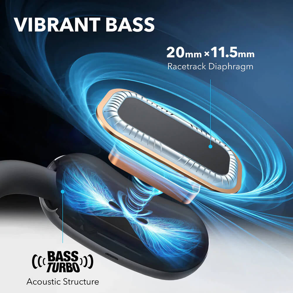 Handsfree Bluetooth Anker SoundCore AeroFit 2, TWS, Musta A3874G11