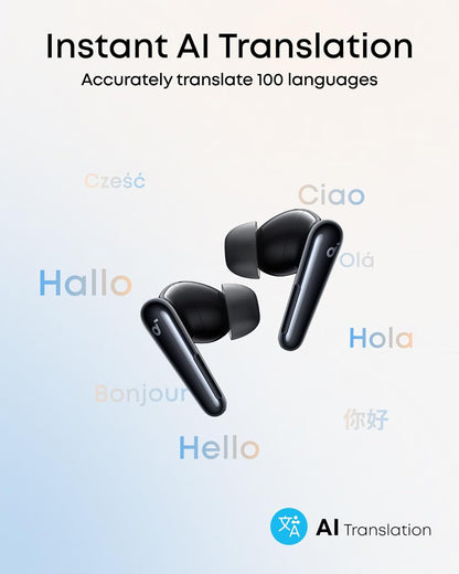 Handsfree Bluetooth Anker Soundcore Liberty 4 Pro, TWS, ANC, Musta A3954G11