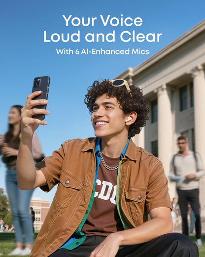 Handsfree Bluetooth Anker SoundCore R60i, TWS, ANC, Vaaleanpunainen D1202G51
