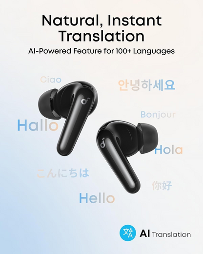 Handsfree Bluetooth Anker SoundCore R60i, TWS, ANC, Musta D1202G11