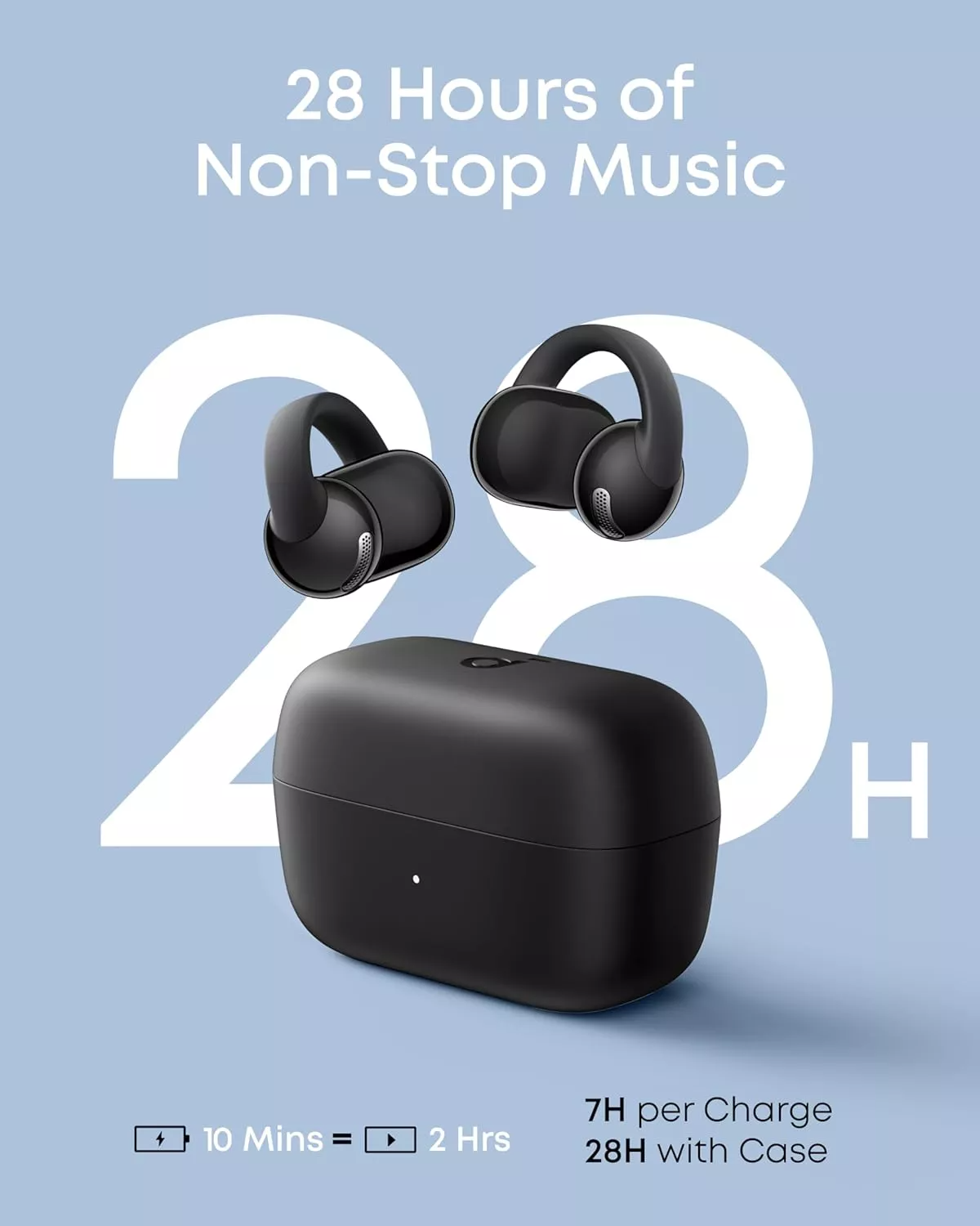 Handsfree Bluetooth Anker SoundCore C50i, TWS, Musta, Uudelleenpakattu D1101G11