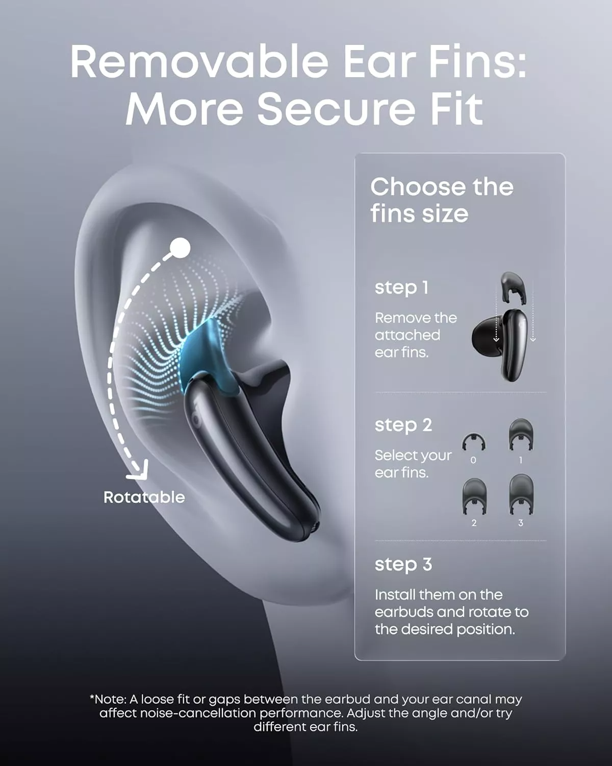 Handsfree Bluetooth Anker SoundCore Liberty Buds, TWS, ANC, Musta D1200G11
