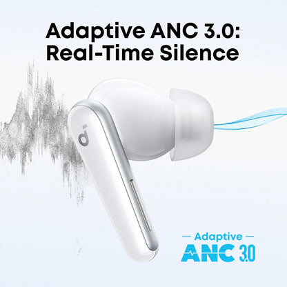 Handsfree Bluetooth Anker SoundCore Liberty 5, TWS, ANC, Valkoinen A3957G21