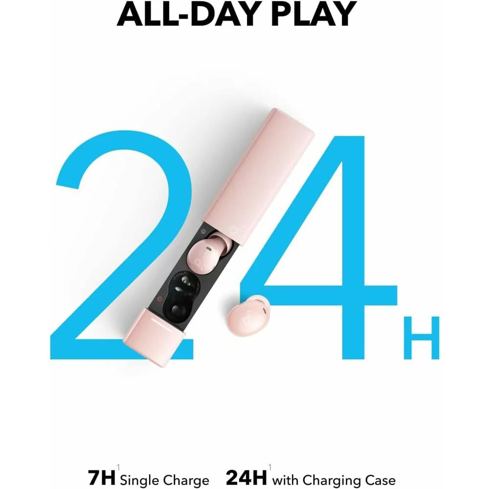 Handsfree Bluetooth Anker SoundCore A30i, TWS, Pinkki A3958G51