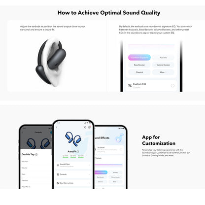 Handsfree Bluetooth Anker SoundCore AeroFit 2, TWS, Vihreä A3874G61