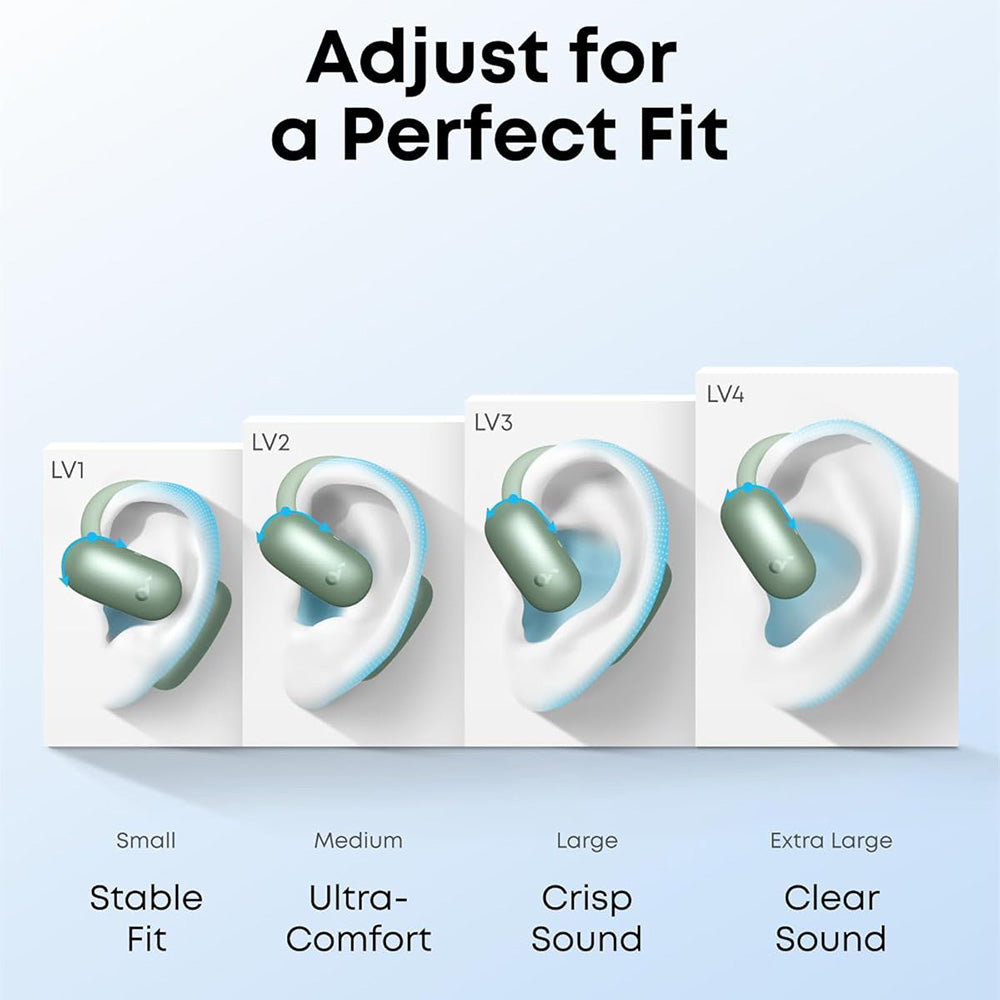 Handsfree Bluetooth Anker SoundCore AeroFit 2, TWS, Vihreä A3874G61