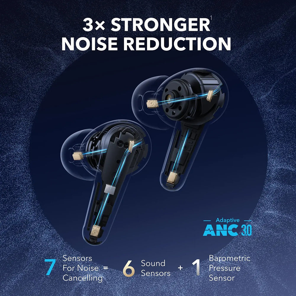 Handsfree Bluetooth Anker SoundCore Liberty 4 Pro NC, TWS, ANC, Musta A3954GF1