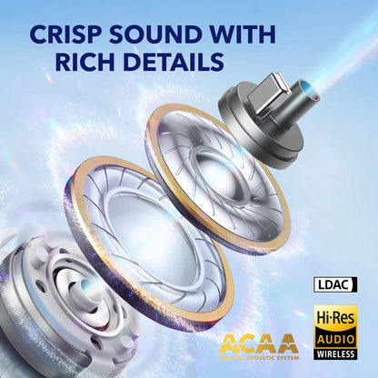 Handsfree Bluetooth Anker SoundCore Liberty 4, TWS, ANC, Valkoinen A3953G21