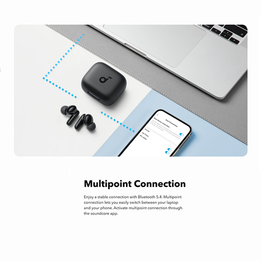 Handsfree Bluetooth Anker SoundCore P30i, TWS, Vaaleanpunainen A3959351