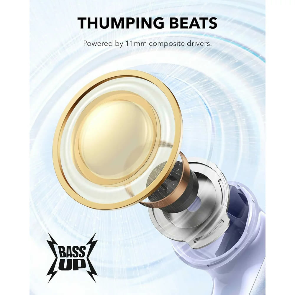 Handsfree Bluetooth Anker SoundCore P40i, TWS, ANC, Violetti A3955GQ1