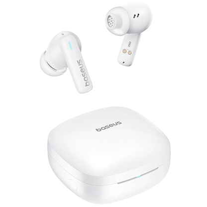 Handsfree Bluetooth Bluetooth Baseus Bowie E19, TWS, valkoinen A00069600223-00 