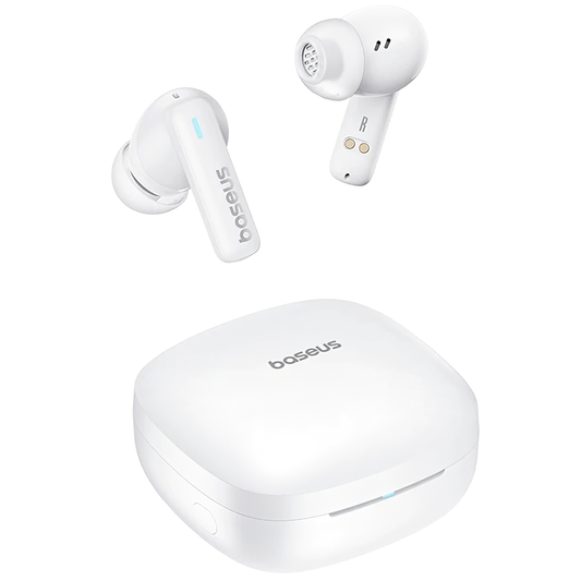 Handsfree Bluetooth Bluetooth Baseus Bowie E19, TWS, valkoinen A00069600223-00 