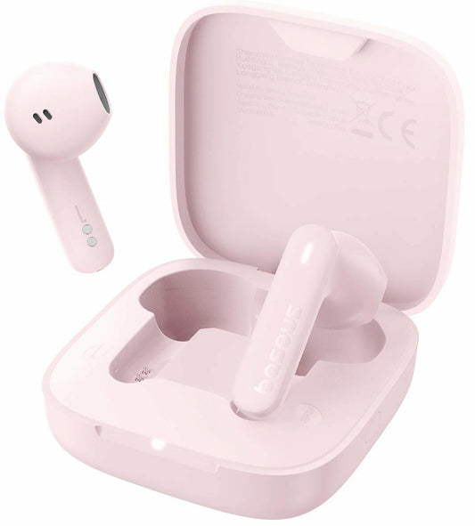 Handsfree Bluetooth Baseus Bowie E16, TWS, Vaaleanpunainen A00061900413-01