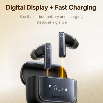 Handsfree Bluetooth Baseus Bowie 35, TWS, Musta A00073800123-00