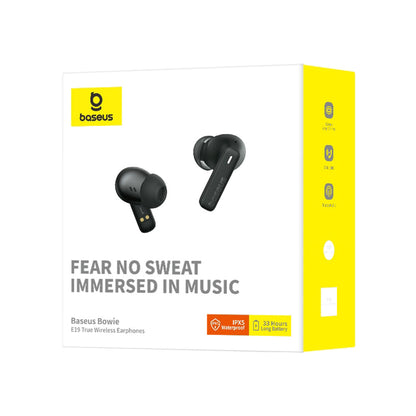 Handsfree Bluetooth Baseus Bowie E19, TWS, Musta A00069600113-00