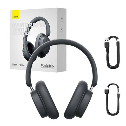 Handsfree Bluetooth Baseus Bowie D05, MultiPoint, A2DP, Harmaa NGTD020213