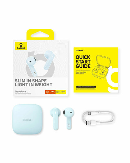 Handsfree Bluetooth Baseus Bowie E16, TWS, Sininen A00061900313-01