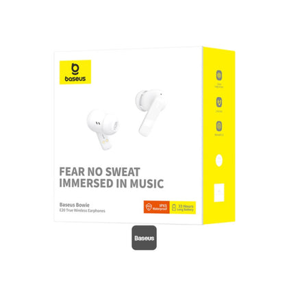 Handsfree Bluetooth Baseus Bowie E20, TWS, Valkoinen A00069700223-00