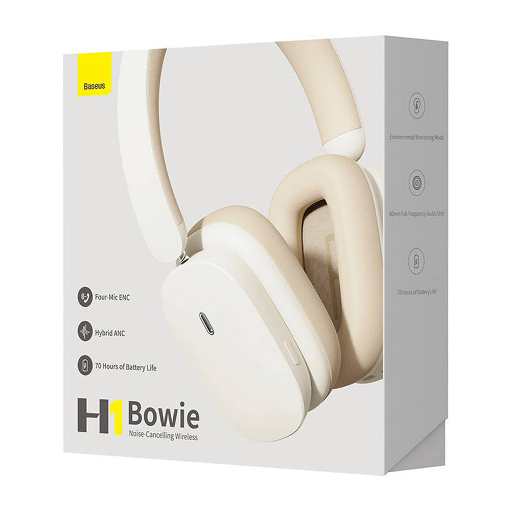 Handsfree Bluetooth Baseus Bowie H1, A2DP, ANC, Kermanvärinen NGTW230202