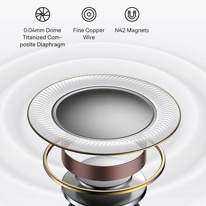 Handsfree Bluetooth Baseus Bowie M2, TWS, Valkoinen A00024000221-Z1