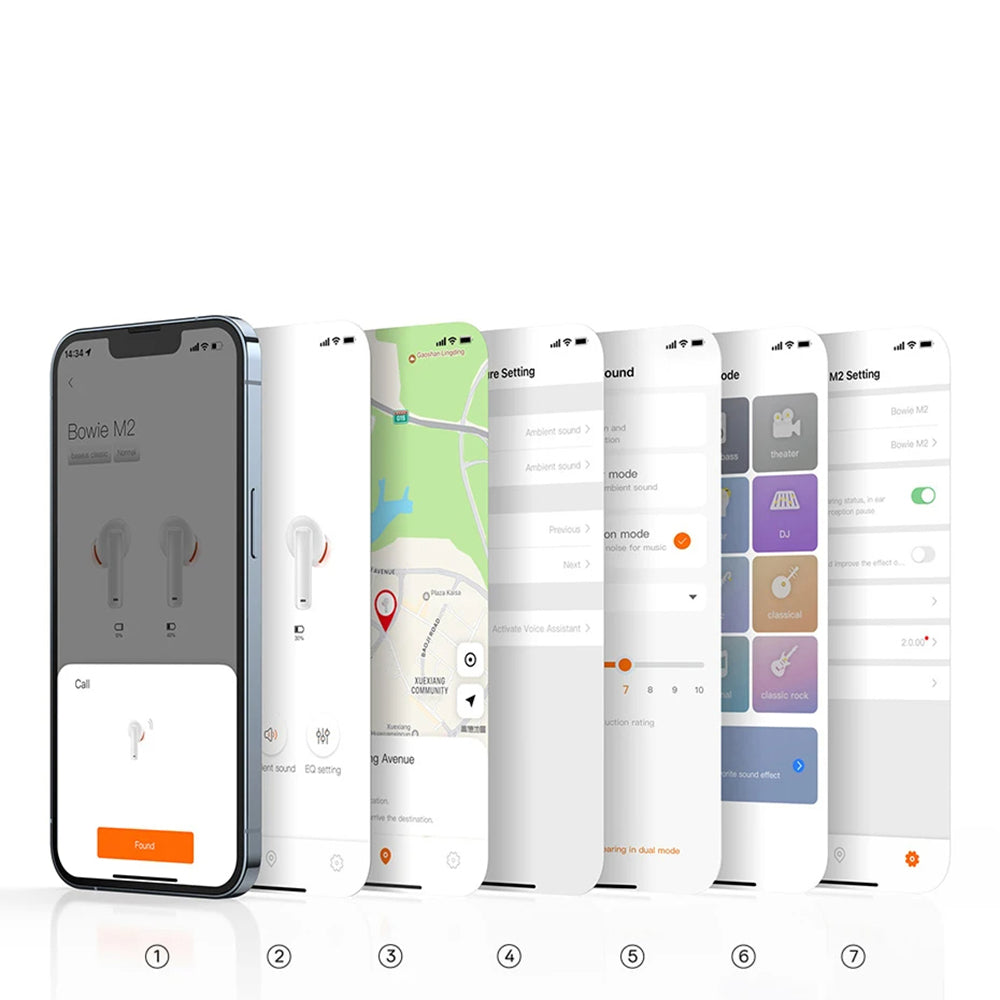 Handsfree Bluetooth Baseus Bowie M2, TWS, Valkoinen A00024000221-Z1