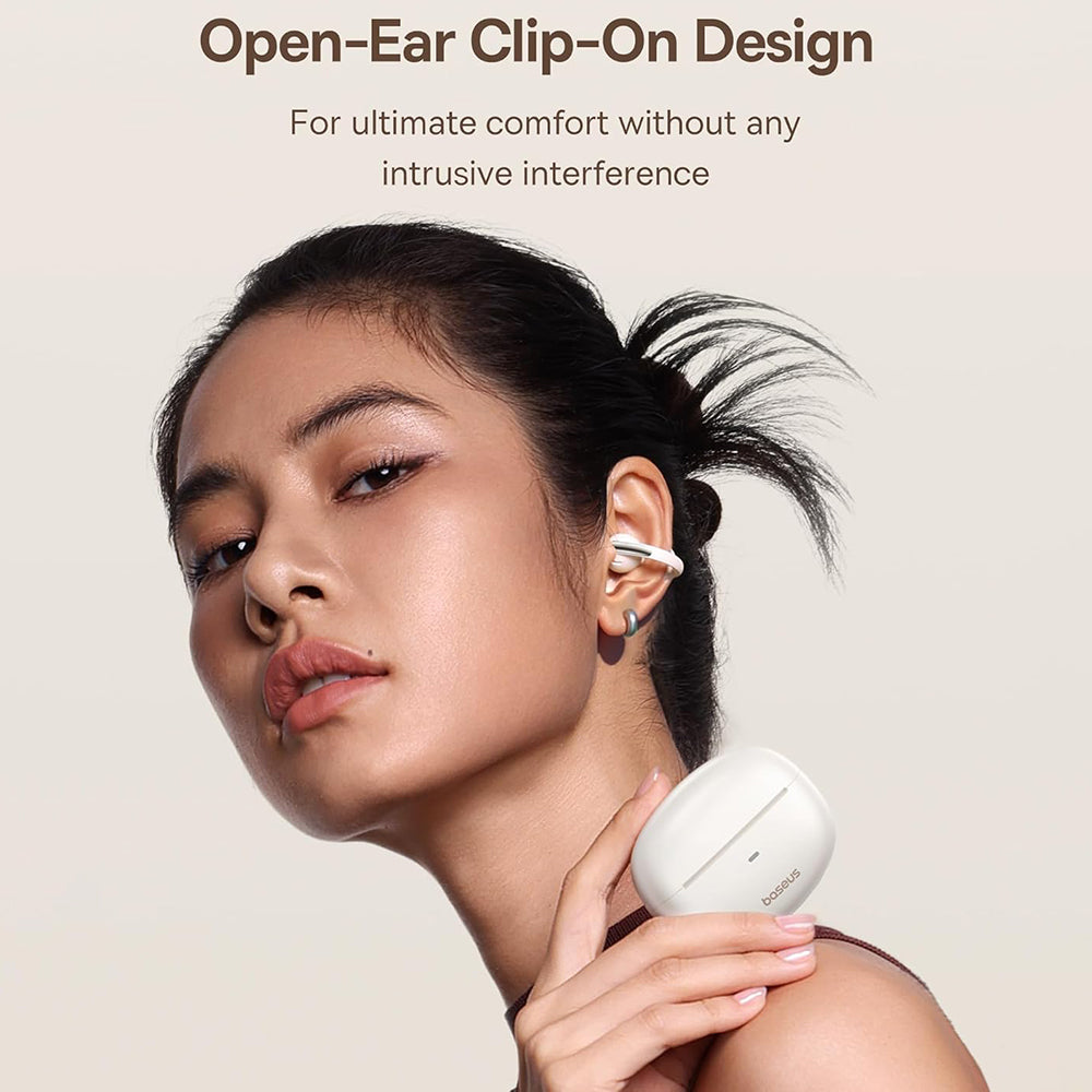 Handsfree Bluetooth Baseus Bowie MC1, TWS, Valkoinen A00083501226-00