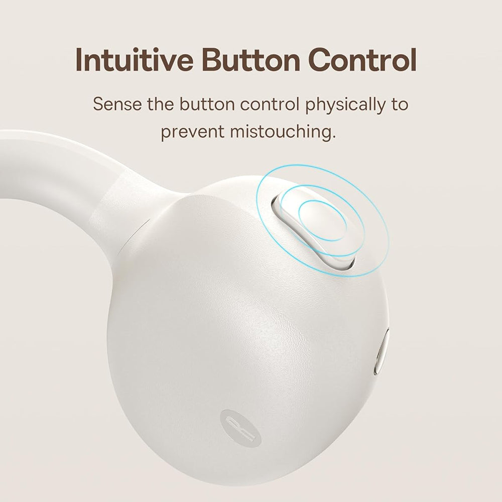 Handsfree Bluetooth Baseus Bowie MC1, TWS, Valkoinen A00083501226-00