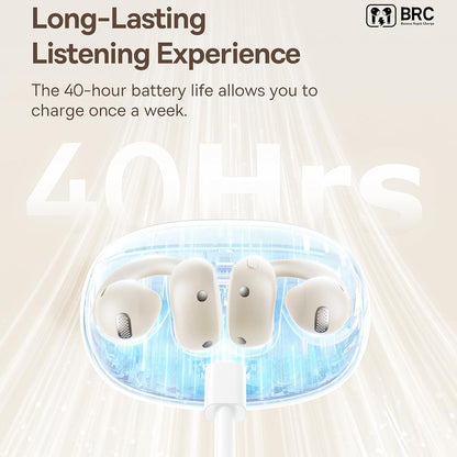 Handsfree Bluetooth Baseus Bowie MC1, TWS, Valkoinen A00083501226-00