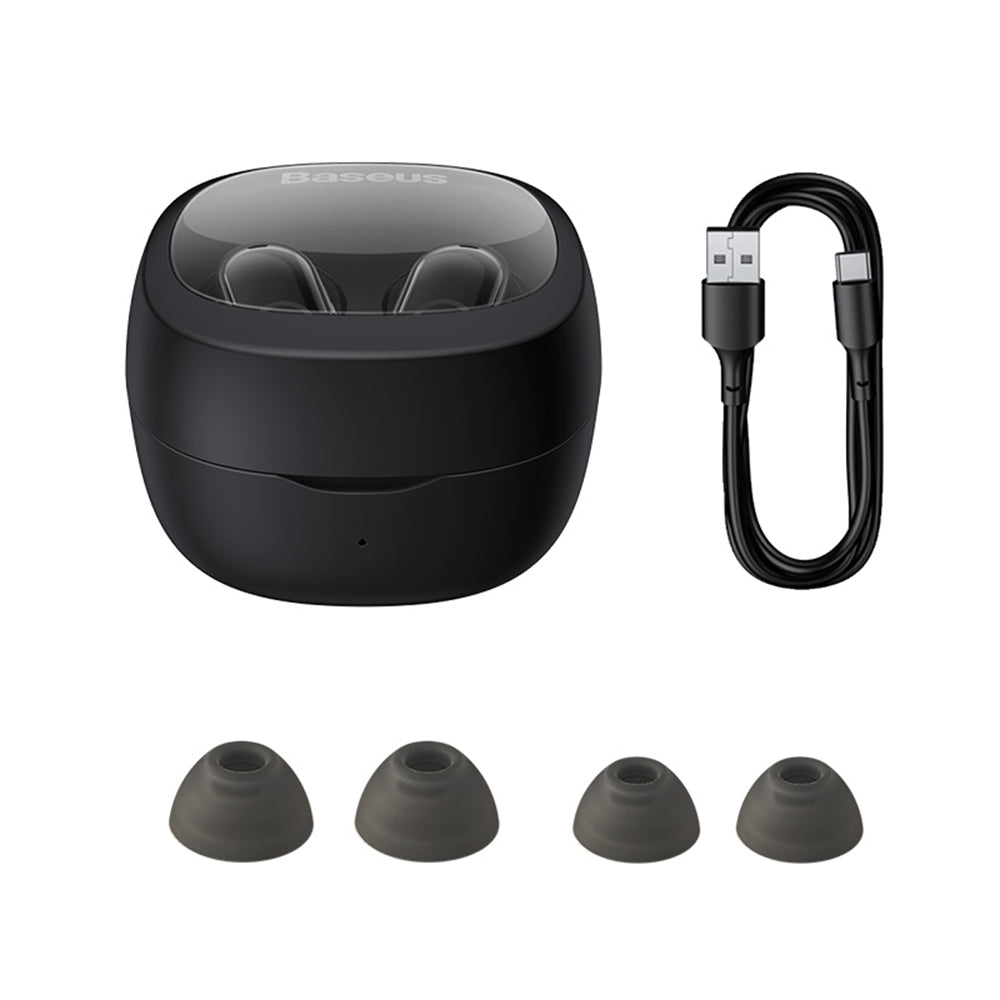 Handsfree Bluetooth Baseus Bowie WM02, TWS, Musta NGTW370201