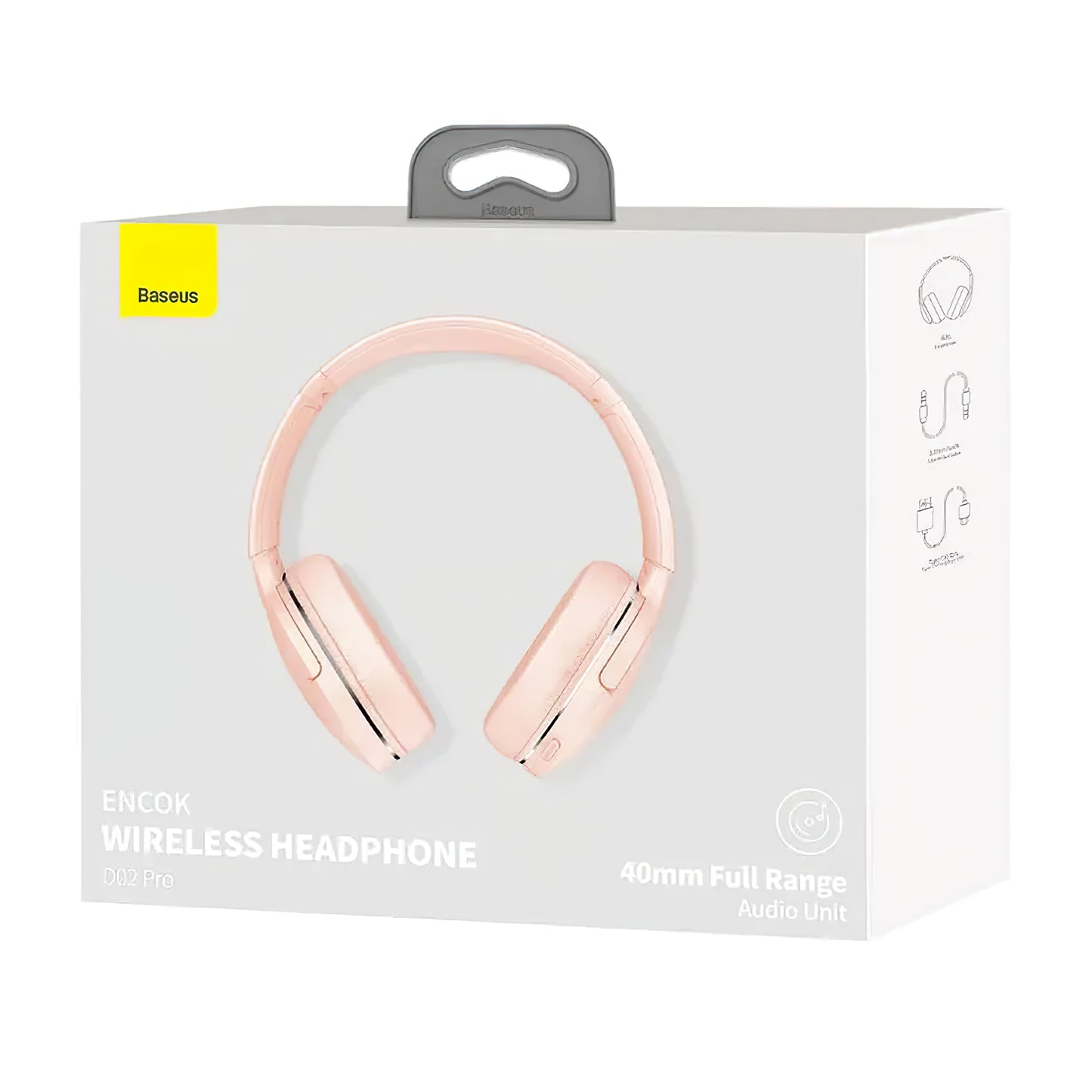 Handsfree Bluetooth Baseus Encok D02 Pro, MultiPoint, A2DP, Roz NGTD010304