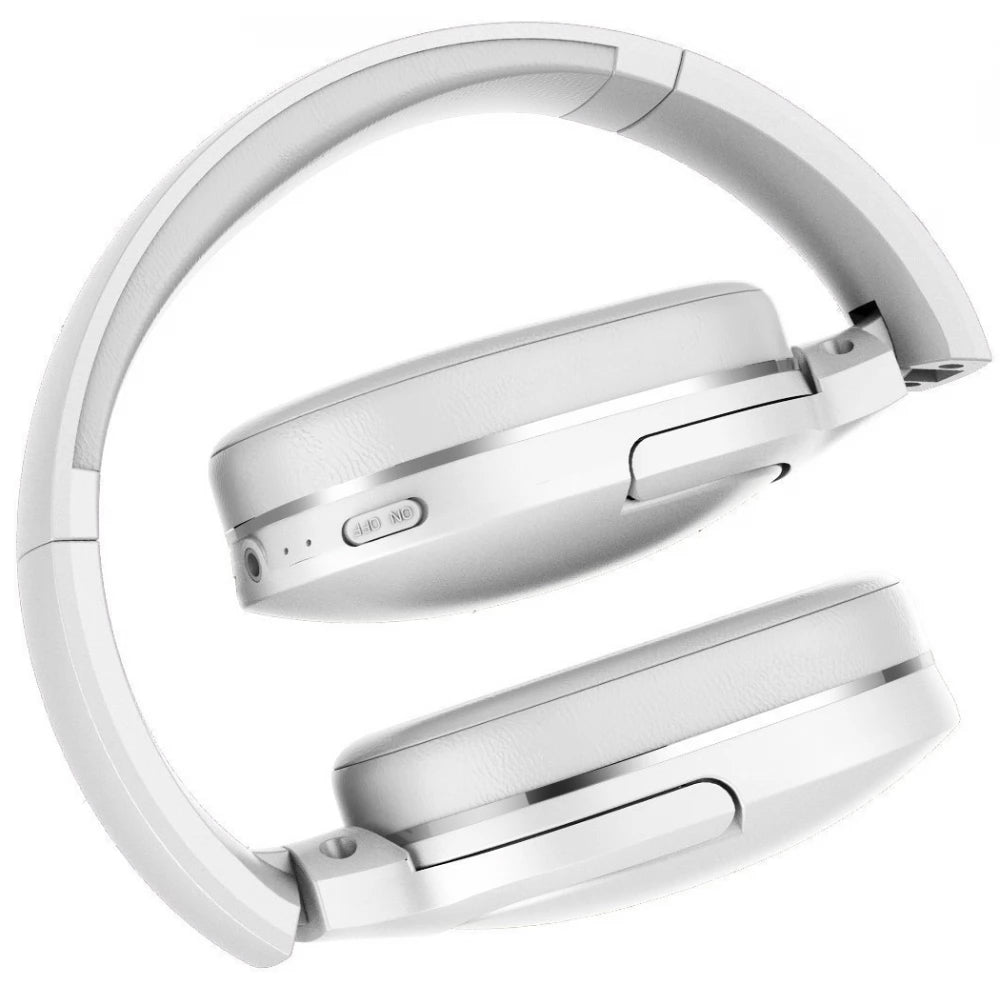 Bluetooth Handsfree Baseus Encok D02 Pro, MultiPoint, A2DP, valkoinen NGTD010302