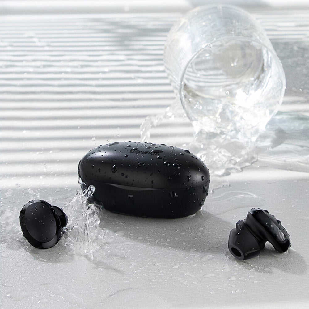 Handsfree Bluetooth Baseus Encok W11, TWS, Musta NGTW060001