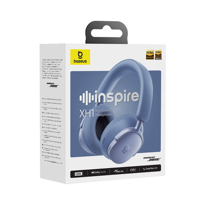 Handsfree Bluetooth Baseus Inspire XH1 Sound by Bose, A2DP, ANC, Sininen A0203601