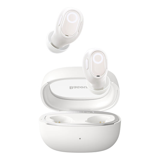 Handsfree Bluetooth Baseus WM02+, TWS, Valkoinen NGTW370302
