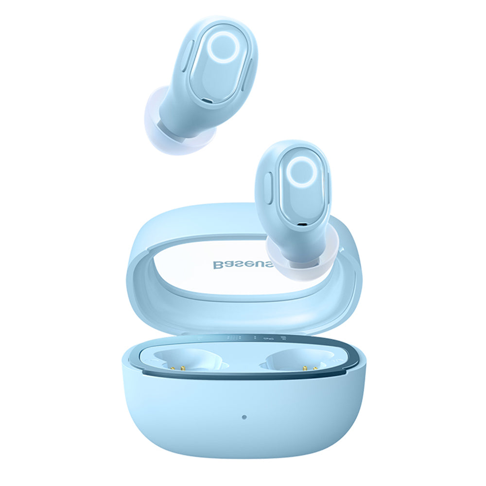 Handsfree Bluetooth Baseus WM02+, TWS, Sininen NGTW370303