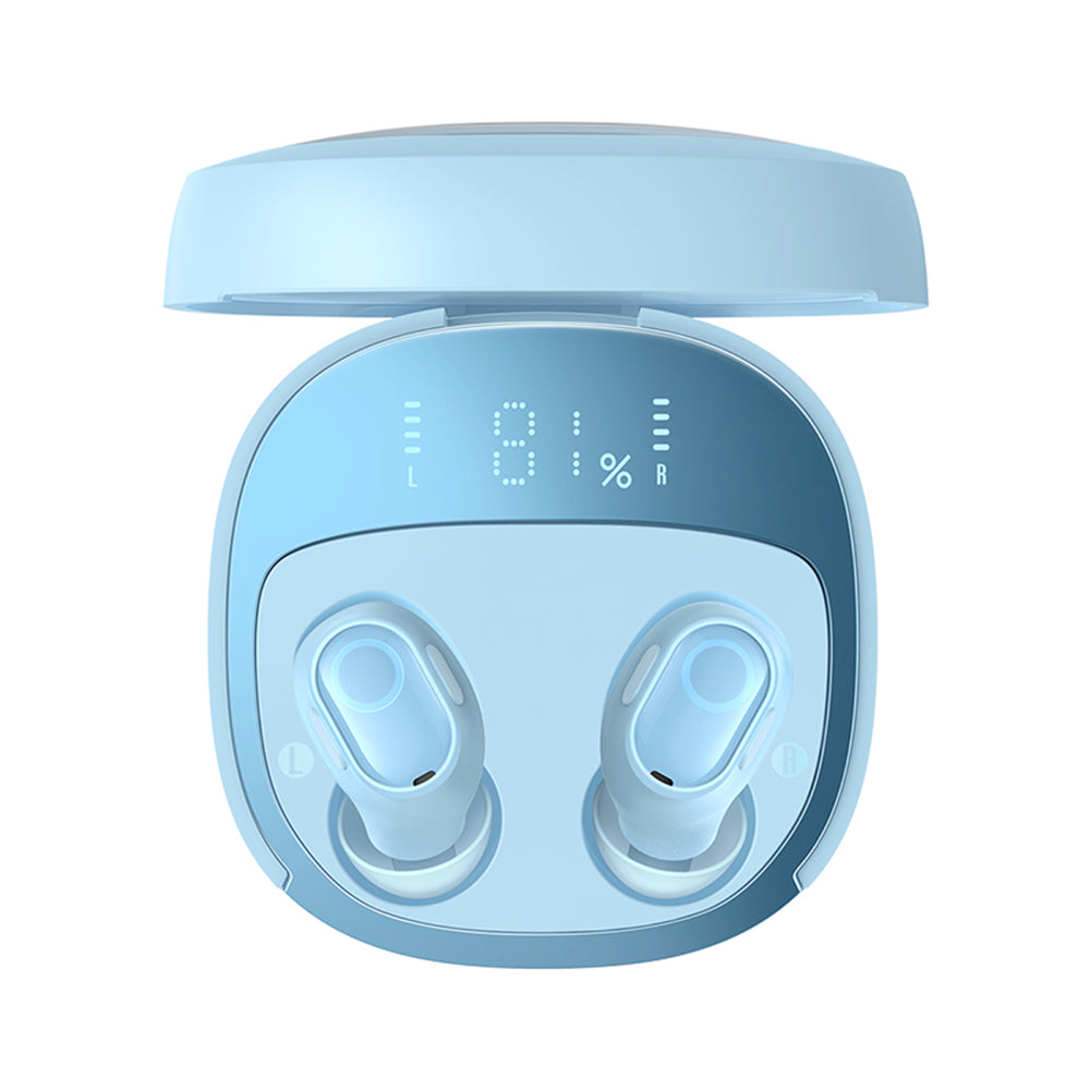 Handsfree Bluetooth Baseus WM02+, TWS, Sininen NGTW370303