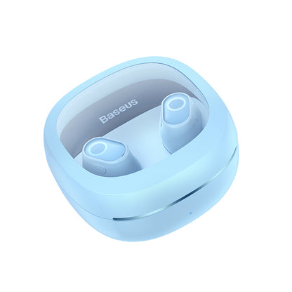Handsfree Bluetooth Baseus WM02+, TWS, Sininen NGTW370303